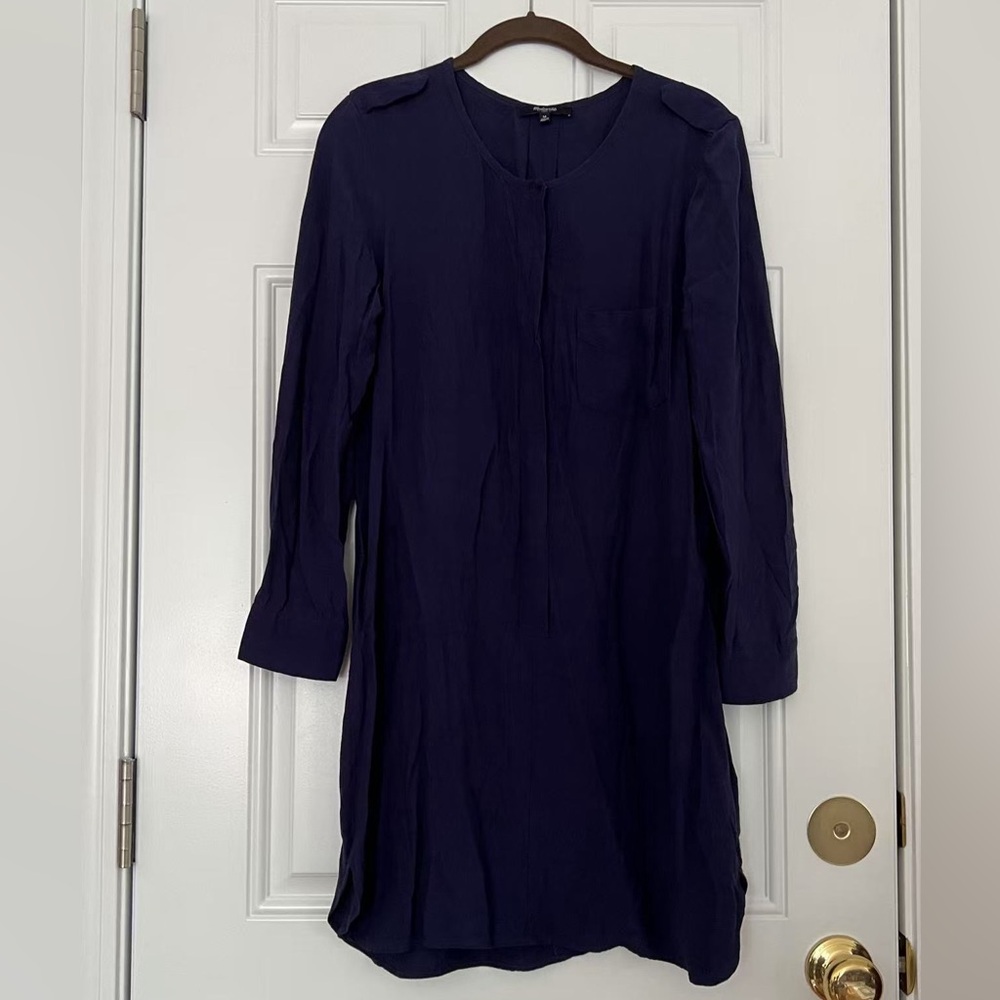 Madewell Deep Blue Dress
